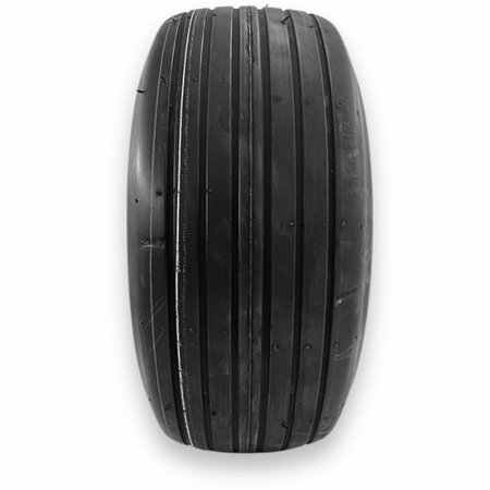Rubbermaster - Steel Master Rubbermaster 16x6.50-8 4 Ply Rib Tire and 4 on 4 Stamped Wheel Assembly 598968